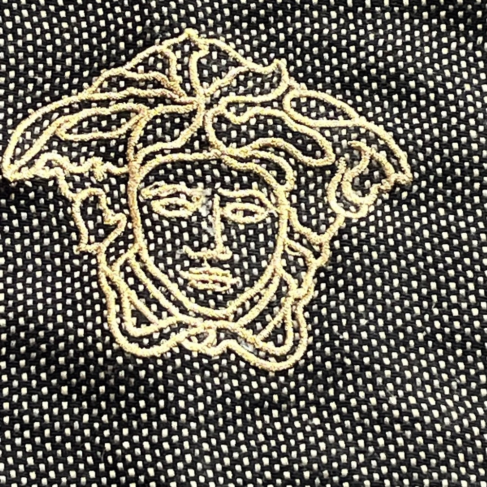 Versace Men's Embroidered Medusa Scarf